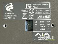 AJA ADA4 4-Channel Bi-Directional Audio A/D & D/A Converter with XLR Breakout Cable - 3