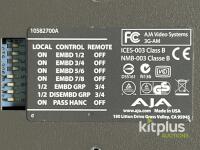 AJA 3G-AM 8-Channel AES Audio Embedder/Disembedder, 3G-SDI Support, Includes Power Supply - 3