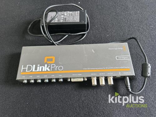Blackmagic Design HDLink Pro SDI to DVI/HDMI Converter, 2560x1600 Resolution, 3 Gb/s SDI Support