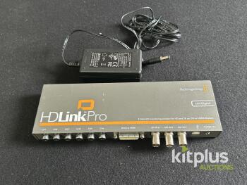 Blackmagic Design HDLink Pro SDI to DVI/HDMI Converter with 3D LUTs and 6-Channel Audio Output