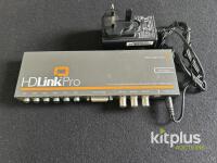 Blackmagic Design HDLink Pro SDI to DVI Converter, 3Gb/s, 6-Channel Audio, Power Supply