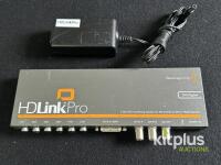 Blackmagic Design HDLink Pro SDI to DVI/HDMI Converter, 3 Gb/s SDI, 6-Channel Audio, SN: 428615