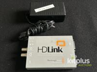 Blackmagic Design HDLink HD-SDI to DVI-D Converter, Dual Link, PSU, Audio Out, SN: A5048