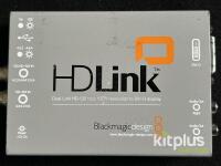 Blackmagic Design HDLink HD-SDI to DVI-D Converter, Dual Link, PSU, Audio Out, SN: A5048 - 3