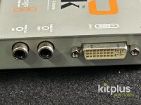 Blackmagic Design HDLink HD-SDI to DVI-D Converter, Dual Link, PSU, Audio Out, SN: A5048 - 5