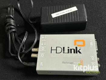 Blackmagic Design HDLink Dual Link HD-SDI to DVI-D Converter, Audio Out, Power Supply, SN A8002
