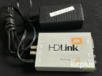 Blackmagic Design HDLink Dual Link HD-SDI to DVI-D Converter, Audio Out, Power Supply, SN A8002