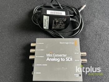 Blackmagic Design Mini Converter Analog to SDI, Model CONVMAAS2, Serial No. 816441