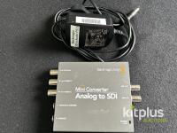 Blackmagic Design Mini Converter Analog to SDI, Model CONVMAAS2, Serial No. 816441