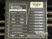 Blackmagic Design Mini Converter SDI to Analog, Serial 430353, Power Adapter, SDI/BNC, Audio - 3