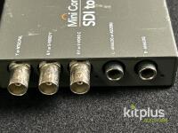 Blackmagic Design Mini Converter SDI to Analog, Serial 430353, Power Adapter, SDI/BNC, Audio - 4