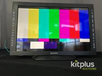 Sony LMD-2450W 24" LCD Broadcast Monitor, 1920x1200, HD-SDI, BKM-243HS