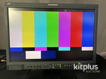 JVC DT-R24L41D 24" Multi-Format LCD Broadcast Monitor, 1920x1200 Resolution, HD/SD SDI Inputs