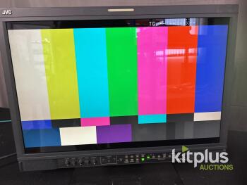 JVC DT-V24L1DEB 24" Multi-Format Broadcast LCD Monitor, 1920x1200, SDI/Component/DVI, S/N 092E0509