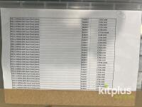 LARGE bundle of Probel, Axon, Everts, Reidel, cards - 11