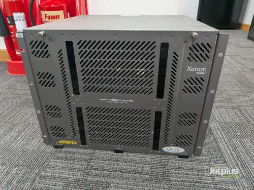 Evertz XE8-X-FR Xenon 128x128 3G/HD/SD-SDI Multi-Format Video Router