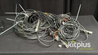 FieldCast 206A0129 2Core SM Fiber Patch Cable System, 4 Panels, 5.5m, Chassis Connector - 6
