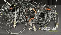 FieldCast 206A0129 2Core SM Fiber Patch Cable System, 4 Panels, 5.5m, Chassis Connector - 7