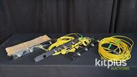 FieldCast 206A0129 2Core SM Fiber Patch Cable System, 4 Panels, 5.5m, Chassis Connector - 8