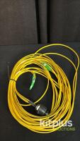 FieldCast 206A0129 2Core SM Fiber Patch Cable System, 4 Panels, 5.5m, Chassis Connector - 9