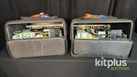 HD-SDI Fiber Camera Control Link System (Truck & Camera End), 4x XLR, Ethernet, Soft Case - 4