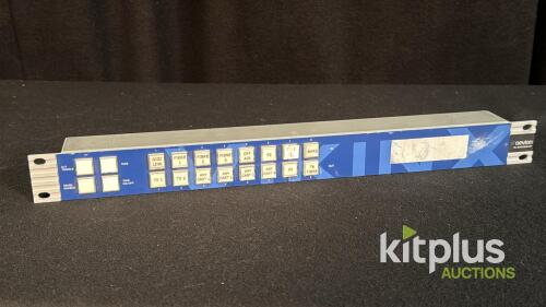 Nevion SL-3GHD0808-CP 8x8 3G/HD/SD SDI Broadcast Video Router w/ Redundant Power