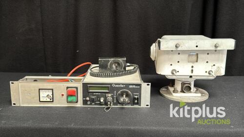Moog QuickSet 7-62120-MWS Pan/Tilt Positioner with QuickSet C427 Joystick Controller, 12VDC