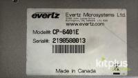 Evertz EQT-3232-H 3G/HD/SD-SDI 32x32 Video Router with CP-6401E Control Panel - 3