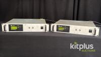 Gigawave HD/SD Diversity Unit 2-Way Wireless Receiver, 2x Triax Inputs, SDI/Analog Output, 2U Rackmount - 2