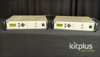 Gigawave LCS-2200 LCON-ASSY-7003 Relay Controller Slave Unit Pair, 2U Rack, RS485, Ethernet - 2
