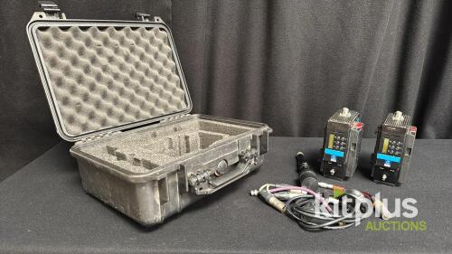 Gigawave Digital HD 2.0-2.5GHz Wireless COFDM Camera Transmitter Pair, PAGlok, Case, Cables