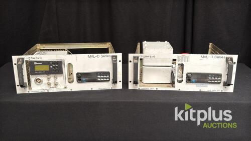 Gigawave MVL-D Series Rackmount Microwave Link Receiver System with Tait T2000II GPS RX