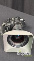 Canon J8x6B4 IRS SX12 2/3" B4 ENG Broadcast Zoom Lens 8x 6-48mm IF w/ Servo & Hood - 2