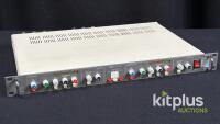 Calrec RQD 6400 Twin Stereo Compressor Limiter | 2-Channel 1U Rackmount | DI-2888/211