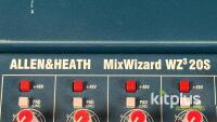 Allen & Heath MixWizard WZ&sup3; 20S 20-Channel Analog Mixer, 6 Aux Sends, LED Meters, Serial JS2407076883 - 2