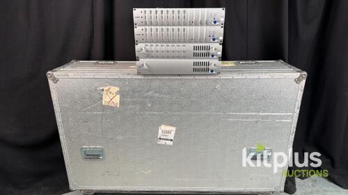 Euphonix Max Air Digital Mixing Console with MA703, AM713, ML530, MC524 and Flight Case. 3 panels