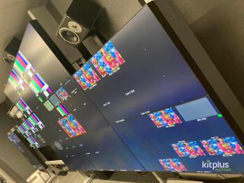 Planar Clarity Matrix Video Wall. For gallery/control room applications. Well looked after