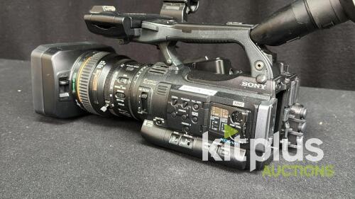 Sony PXW-X200 Full HD Broadcast Camcorder, 3x 1/2" Exmor CMOS, 17x Lens, 3379 Hours, SN 430441