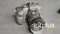 Panasonic Lumix GH5 Mirrorless Camera Kit, Leica 12-60mm Lens, DMW-XLR1, Boxed, SN WH9FF002356