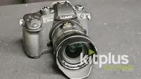 Panasonic Lumix GH5 20.3MP 4K Mirrorless Camera, Leica 12-60mm Lens, XLR Adapter, Serial WH7LC003652