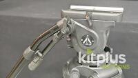 E-Image 7100H Fluid Head with GA101 Tripod Legs, 100mm Bowl, 33.1 lb Capacity - 5