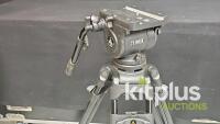 E-Image 7100H Fluid Head with GA101 Tripod Legs, 100mm Bowl, 33.1 lb Capacity - 6