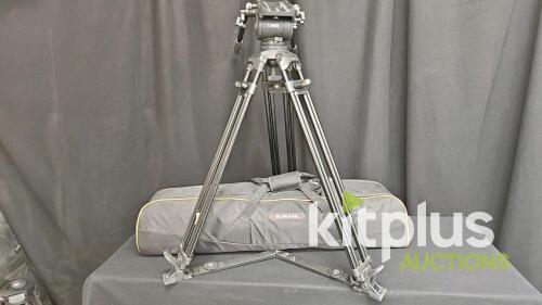 E-Image 7100H Fluid Head with AT7602A Tripod, 33.1 lb Max Load,