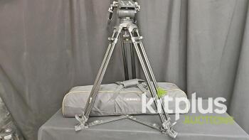 E-Image 7100H Fluid Head with AT7602A Tripod, 33.1 lb Max Load,