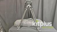 E-Image 7100H Fluid Head with AT7602A Tripod, 33.1 lb Max Load,