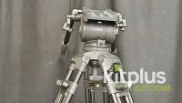 E-Image 7100H Fluid Head with AT7602A Tripod, 33.1 lb Max Load, - 2