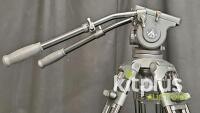 E-Image 7100H Fluid Head with AT7602A Tripod, 33.1 lb Max Load, - 3