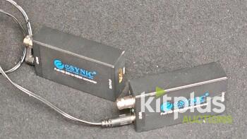 eSynic SDI to HDMI Video Converter Pair, Full HD, 3G/HD/SD-SDI Support, Metal Enclosure