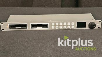 Blackmagic HyperDeck Studio SSD Video Recorder, Dual SSD Slots, SDI/HDMI I/O, Rackmount, SN:1463121