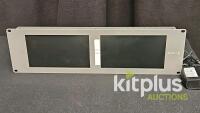 Blackmagic Design SmartScope Duo 4K2 Dual 3U Rackmount Video Monitor & Scope